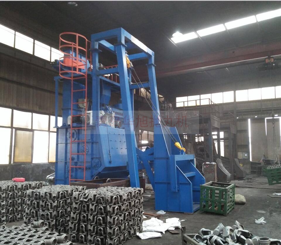 Q3210自動上下料履帶式拋丸機(jī)